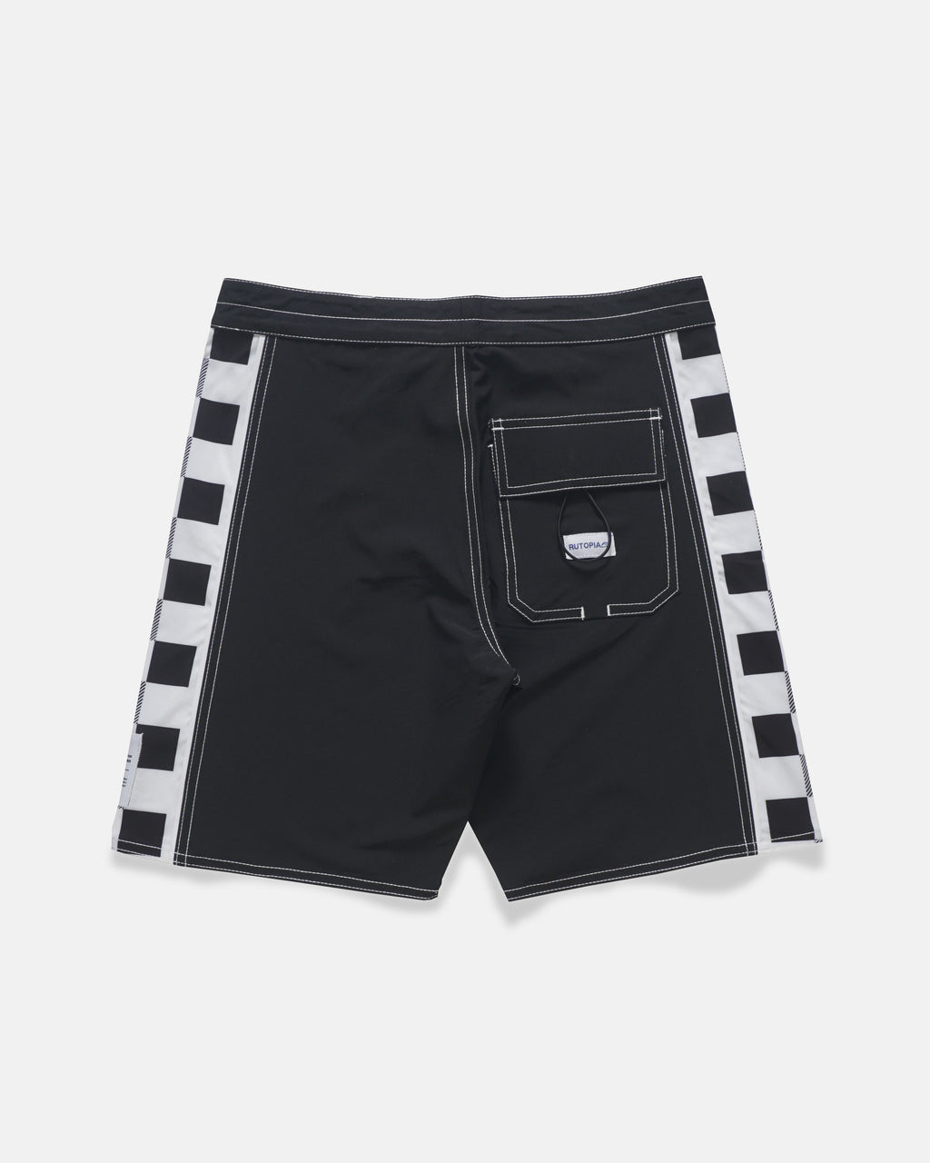 Dark Island Checker Black Boardshort