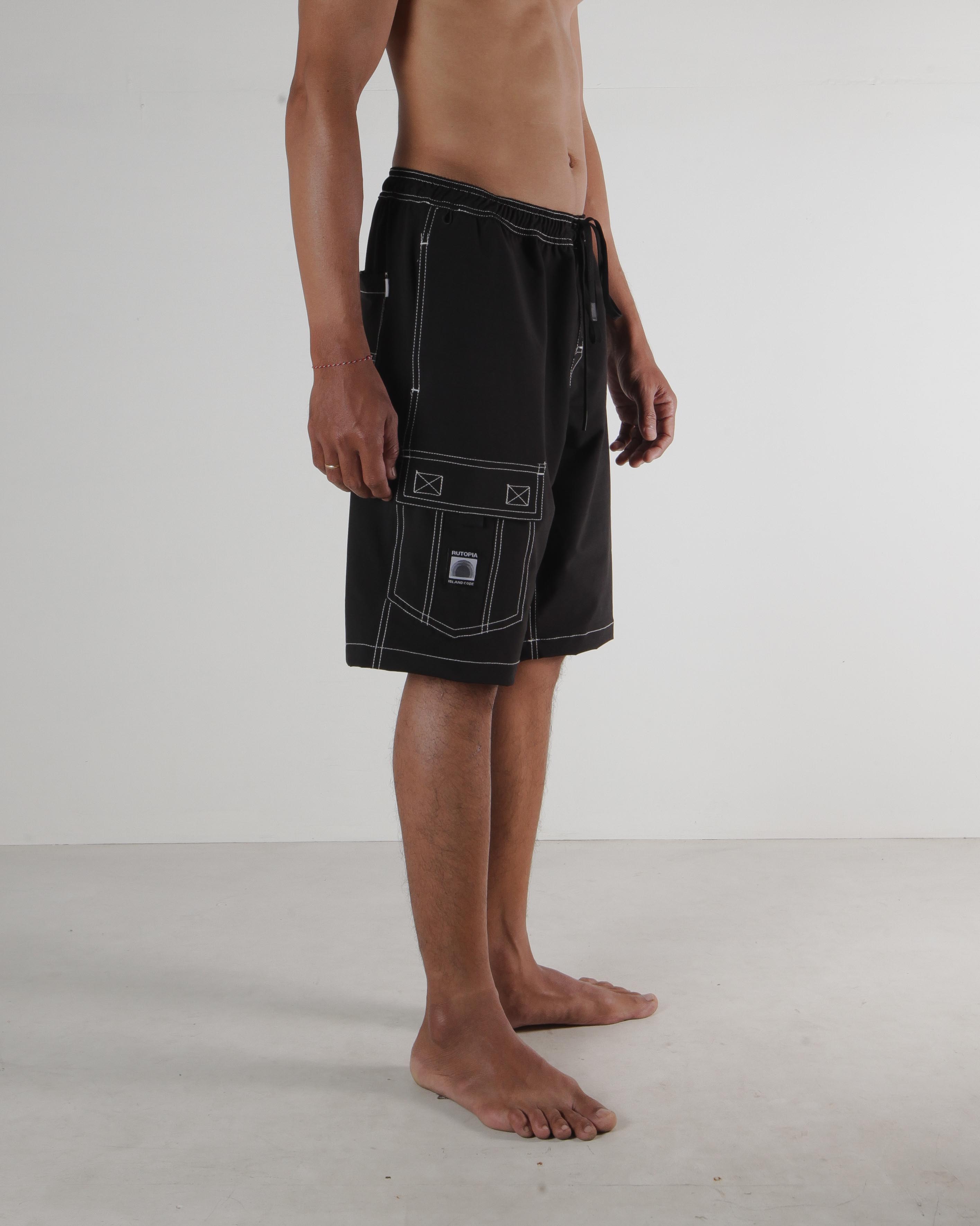 Dark Amphibia Boardshort