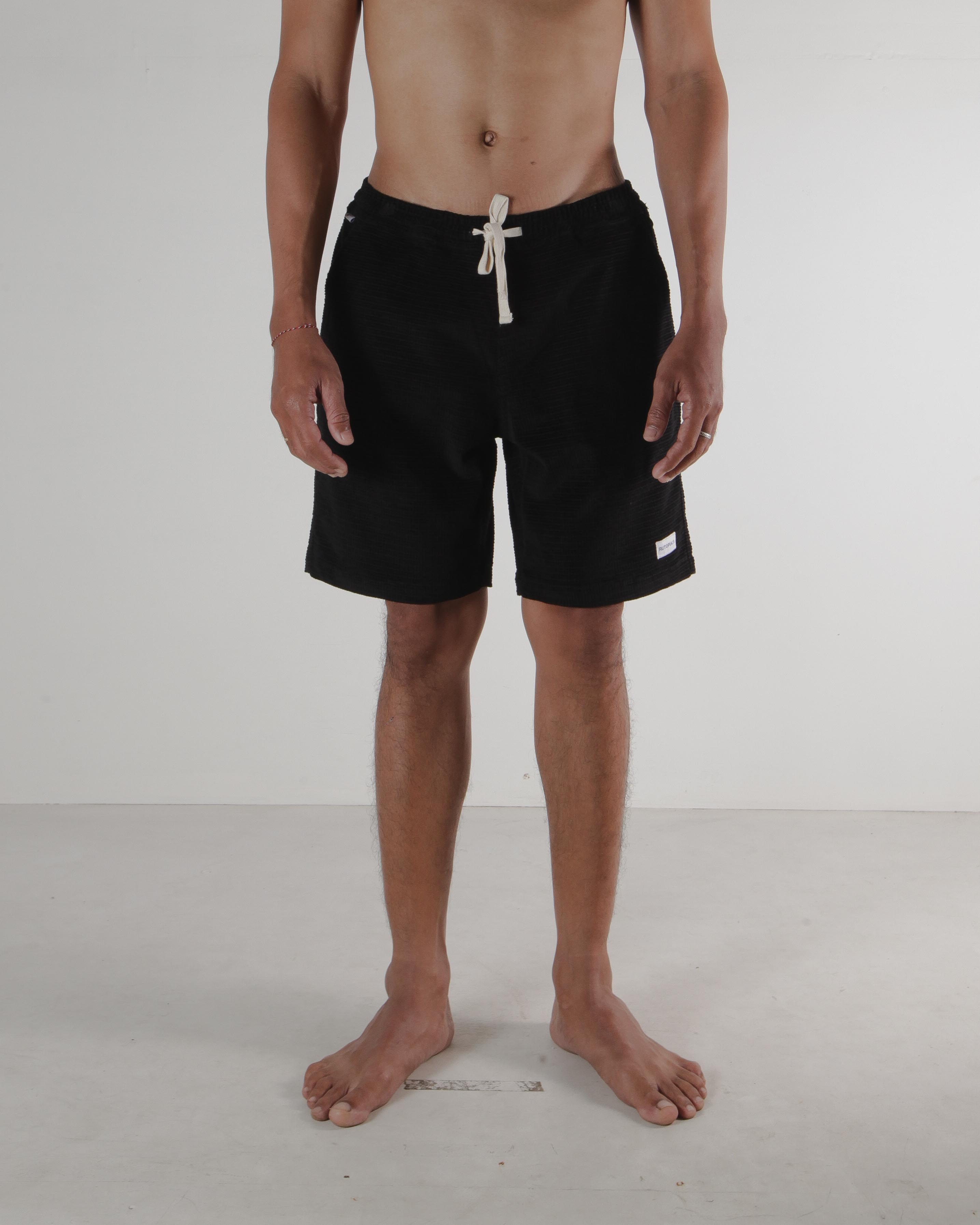 Ocean Waffle Cord Short Pants