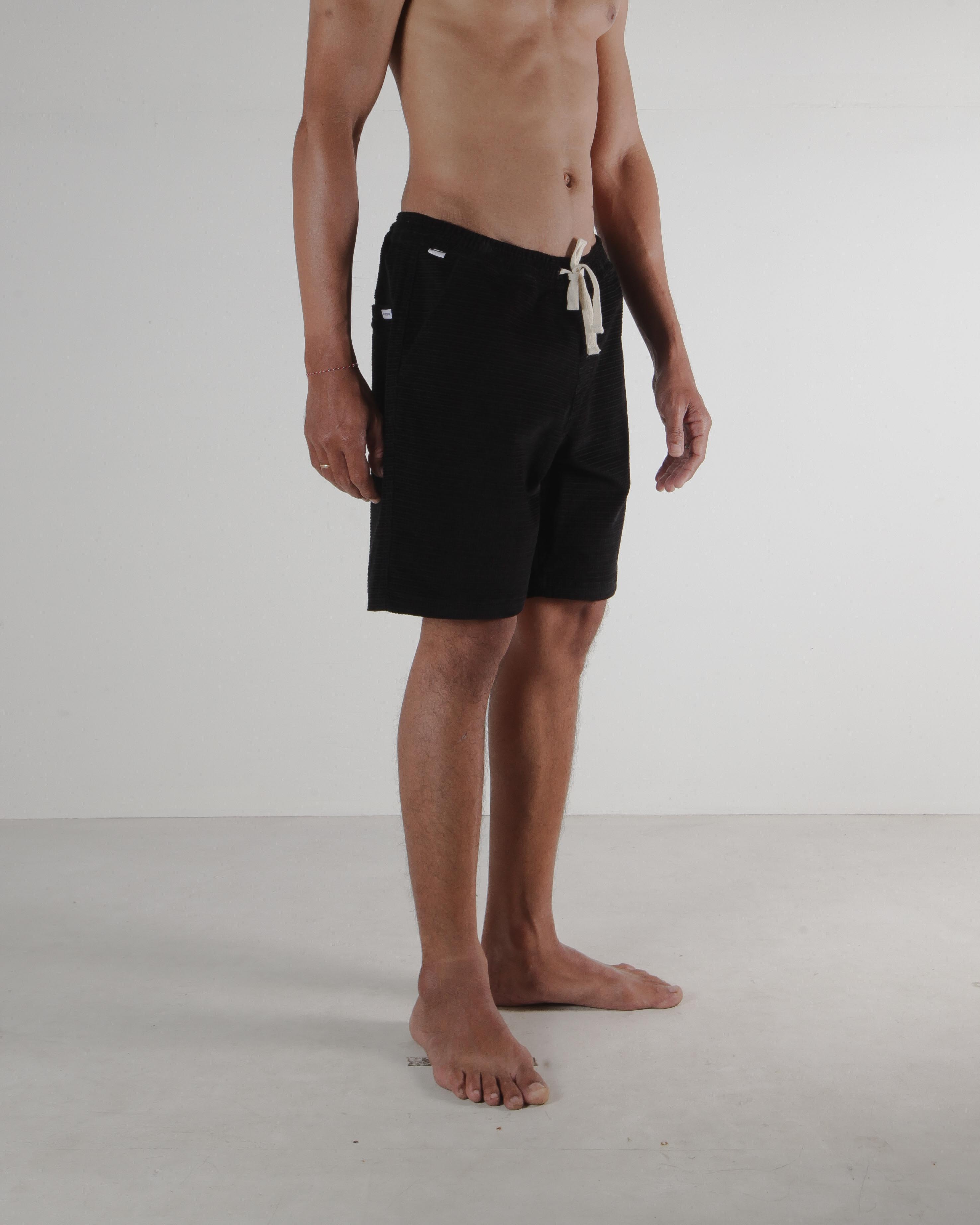 Ocean Waffle Cord Short Pants