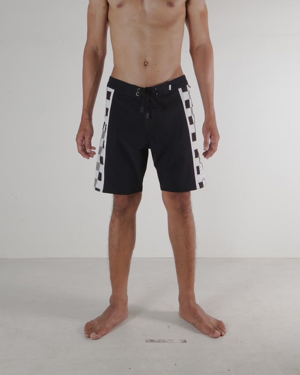 Dark Island Checker Navy Boardshort