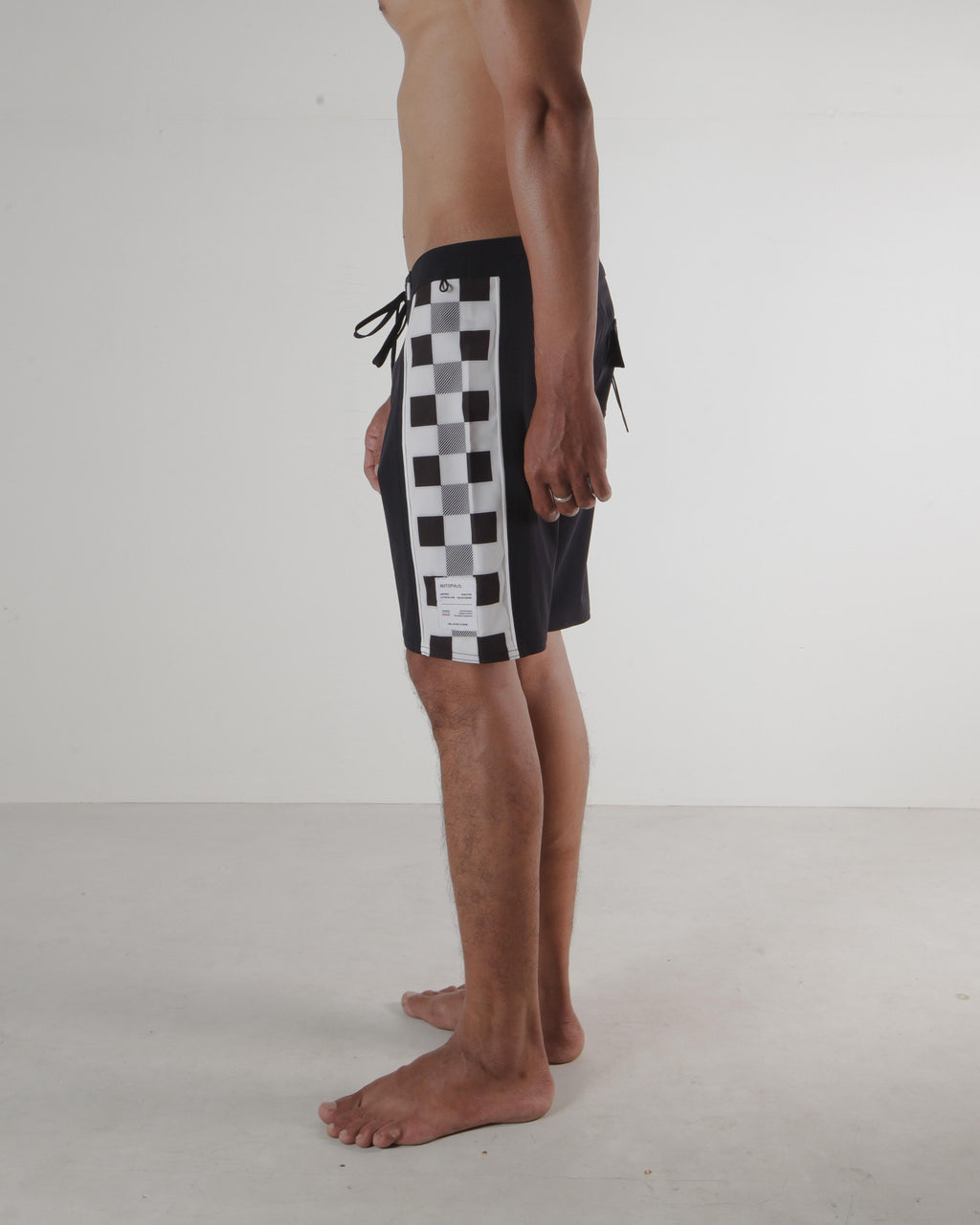 Dark Island Checker Navy Boardshort